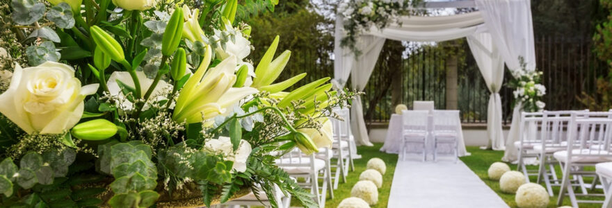 Décoration de mariage champêtre